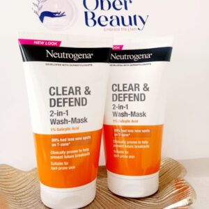 Neutrogena Clear and Defend 1% Salicyclic Acid 2 in 1 Wash Neutrogena Clear and Defend 1% Salicyclic Acid 2 in 1 Wash