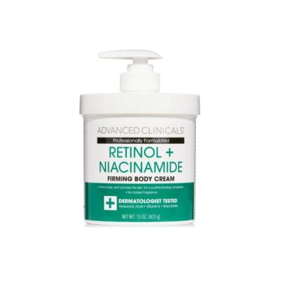 Advanced Clinicals Retinol + Niacinamide Firming Body Cream Advanced Clinicals Retinol + Niacinamide Firming Body Cream