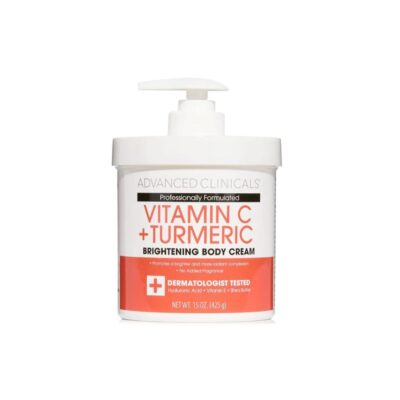 Advanced Clinicals Vitamin C + Turmeric Brightening Body Cream Advanced Clinicals Vitamin C + Turmeric Brightening Body Cream