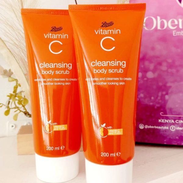 Boots Vitamin C Cleansing Body Scrub